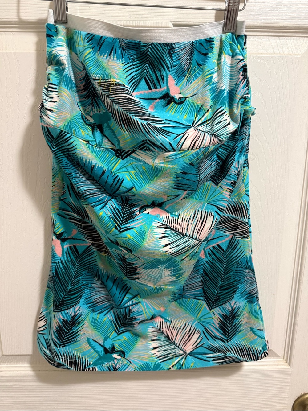 Women’s Tropical Print tube top